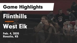 Flinthills  vs West Elk  Game Highlights - Feb. 4, 2020