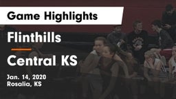 Flinthills  vs Central  KS Game Highlights - Jan. 14, 2020