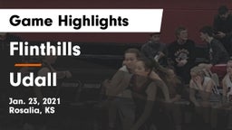 Flinthills  vs Udall  Game Highlights - Jan. 23, 2021