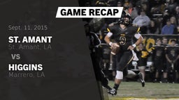 Recap: St. Amant  vs. Higgins  2015