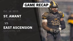 Recap: St. Amant  vs. East Ascension  2015