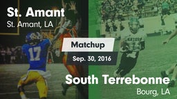 Matchup: St. Amant High vs. South Terrebonne  2016