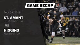 Recap: St. Amant  vs. Higgins  2016