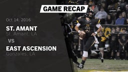 Recap: St. Amant  vs. East Ascension  2016