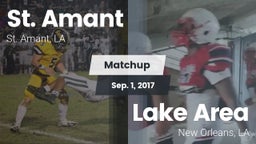 Matchup: St. Amant High vs. Lake Area  2017