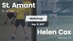 Matchup: St. Amant High vs. Helen Cox  2017