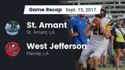 Recap: St. Amant  vs. West Jefferson  2017