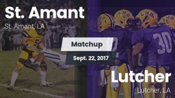 Matchup: St. Amant High vs. Lutcher  2017