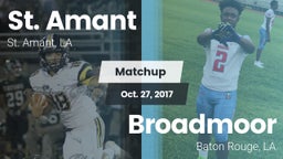 Matchup: St. Amant High vs. Broadmoor  2017
