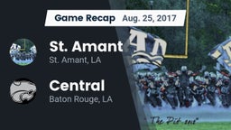 Recap: St. Amant  vs. Central  2017