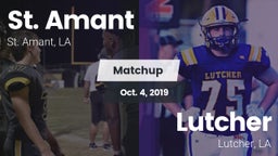 Matchup: St. Amant High vs. Lutcher  2019