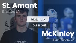 Matchup: St. Amant High vs. McKinley  2019