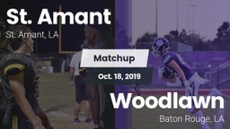 Matchup: St. Amant High vs. Woodlawn  2019