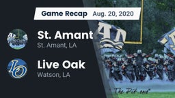 Recap: St. Amant  vs. Live Oak  2020