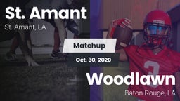 Matchup: St. Amant High vs. Woodlawn  2020