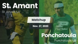 Matchup: St. Amant High vs. Ponchatoula  2020
