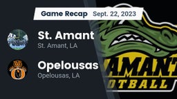 Recap: St. Amant  vs. Opelousas  2023