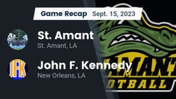 Recap: St. Amant  vs. John F. Kennedy  2023