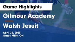 Gilmour Academy  vs Walsh Jesuit  Game Highlights - April 26, 2023