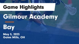 Gilmour Academy  vs Bay  Game Highlights - May 5, 2023