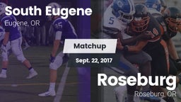 Matchup: South Eugene High vs. Roseburg  2017