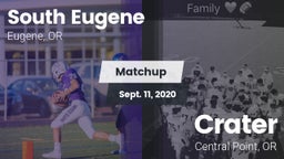 Matchup: South Eugene High vs. Crater  2020