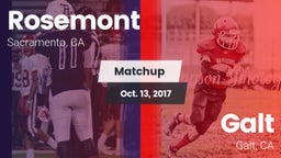 Matchup: Rosemont  vs. Galt  2017