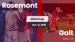 Matchup: Rosemont  vs. Galt  2018