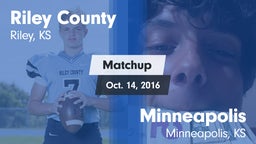 Matchup: Riley County High vs. Minneapolis  2016