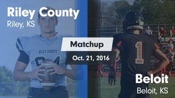 Matchup: Riley County High vs. Beloit  2016