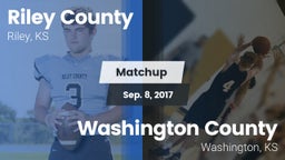 Matchup: Riley County High vs. Washington County  2017