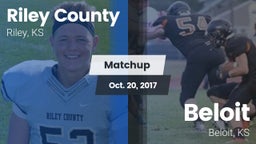 Matchup: Riley County High vs. Beloit  2017