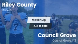 Matchup: Riley County High vs. Council Grove  2019