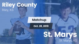 Matchup: Riley County High vs. St. Marys  2019