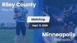 Matchup: Riley County High vs. Minneapolis  2020