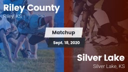 Matchup: Riley County High vs. Silver Lake  2020