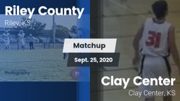 Matchup: Riley County High vs. Clay Center  2020