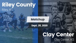 Matchup: Riley County High vs. Clay Center  2020
