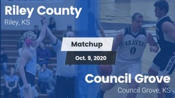 Matchup: Riley County High vs. Council Grove  2020