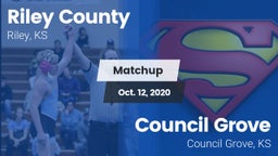 Matchup: Riley County High vs. Council Grove  2020