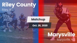 Matchup: Riley County High vs. Marysville  2020