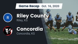 Recap: Riley County  vs. Concordia  2020