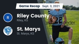 Recap: Riley County  vs. St. Marys  2021