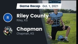 Recap: Riley County  vs. Chapman  2021