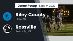 Recap: Riley County  vs. Rossville  2022