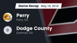 Recap: Perry  vs. Dodge County 2018
