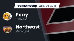 Recap: Perry  vs. Northeast  2018
