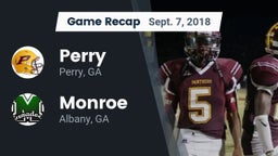 Recap: Perry  vs. Monroe  2018