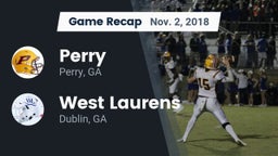 Recap: Perry  vs. West Laurens  2018