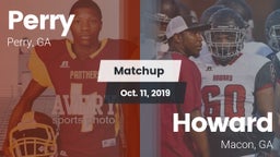 Matchup: Perry  vs. Howard  2019